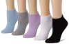 Capezio Women's No Show Liner With 5-pair Pre-pack Socks