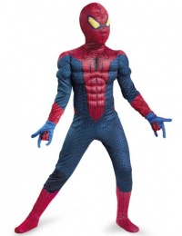 Disguise Kids Spider-Man Muscle Chest Halloween Costume Medium 7-8