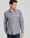 Michael Kors Maxwell Check 2-Pocket Sport Shirt - Slim Fit