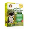 Green N Pack Dog-Waste Refill Bags, Compact Refill Packs, 200 Bags, 10 Rolls, More Bags & Less Waste