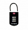 Samsonite Luggage Large Dial Travel Sentry Combo Lock, Black, One Size