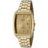 Seiko Men's SXD838P1 Gold Dial Gold-Tone Stainless Steel Watch