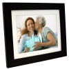 Pandigital PI1056DW 10.4-Inch Digital Picture Frame with 2 Interchangeable and Espresso Frame - 1GB Memory-Black