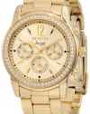 Invicta Women's 11770 Angel Gold Dial 18k Gold Ion-Plated Stainless Steel Watch