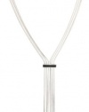 BCBGeneration Chain Fringe Y-Shaped Necklace