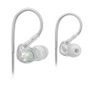 MEElectronics Sport M6 Noise-Isolating In-Ear Headphones with Memory Wire (Clear)