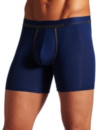 Calvin Klein Men's Micro Modal Essentials Boxer Brief, Deep Cerulean, Medium