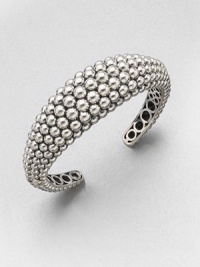 From the Signature Caviar Collection. A beautifully crafted sterling silver design that carries the iconic texture of the brand. Sterling silverDiamter, about 2.75Slip-on styleImported 