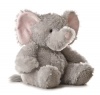 Aurora Plush 12 inches Elephant Tubbie Wubbie (Light Grey)