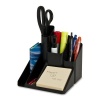 Sparco Products 11877 Desk Organizer, 6 Compartments, 6 in.x6 in.x6 in., Black