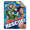 Disney, Toy Story, Team Rescue 40-Inch-by-50-Inch Micro Sherpa Blanket by The Northwest Company