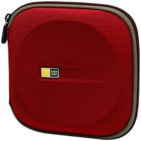 Case Logic EVW-24 EVA Molded 24 Capacity CD/DVD Case (Red)