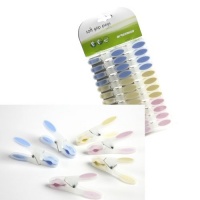 Clothes Pins Softouch XL Premium Pastel Clothespins 72-Pack - Moerman #88355-72