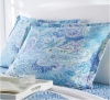 Lauren by Ralph Lauren Bedding Jamaica Blue Paisley Standard Sham