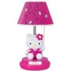 Hello Kitty KT3095M Sitting Kitty Table Lamp - Magenta Head