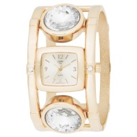 Golden Classic Women's 2126_Gold Evening News Gold-Tone Circular Trendy Watch