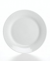 The Cellar Dinnerware, Whiteware Rim Round Dinner Plate- Set of 4