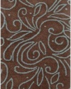 Area Rug 2x8 Runner Transitional Brown Color - Surya Artist Studio Rug from RugPal - FREE Shipping