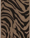 Area Rug 2x3 Rectangle Animal Inspirations Brown Color - Surya Goa Area Rug from RugPal.com