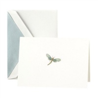 Crane & Co. Hand Engraved Dragonfly Notes (CN1188)