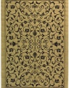 Safavieh Courtyard Collection CY2098-3901 Sand and Black Indoor/Outdoor Area Rug, 5-Feet 3-Inch by 7-Feet 7-Inch