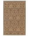 Update with some of Karastan's most eye-catching colors in the Elan area rug. Incorporating robin's egg blue, henna and beige with a classic repeating motif in luxurious New Zealand wool, it offers effortless, long-lasting fashion for any room.