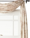 Lenox Butterfly Meadow Scarf Valance, Taupe