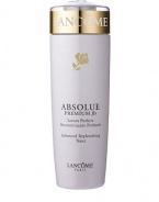 Sets a new standard in age-targeted skincare with Absolue Premium Bx Advanced Replenishing Toner to visibly replenish, repair and rejuvenate skin. As part of your replenishing skincare routine, Absolue Premium Bx Advanced Replenishing Toner enriched with Pro-Xylane and with the replenishing ßio-Network of Wild Yam, Soy and Sea Algae is designed to complete your cleansing regimen and intensely moisturize skin; helps to give skin clarity and firmness. Leave the skin feeling more replenished.