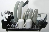 KitchenAid 3-Piece Dish Drying Rack - Black