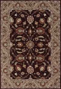 Dalyn Rugs Galleria Gl 15 Chocolate, 3-Feet 6 by 5-Feet 6-Inch