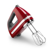 KitchenAid KHM720ER 7-Speed Digital Hand Mixer, Empire Red