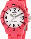 Invicta Women's 1209 Angel White Dial Pink Plastic Watch