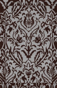 Dalyn Rugs Studio 23 3-Feet 6-Inch by 5-Feet 6-Inch Area Rug, Chocolate