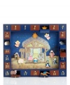 Tell the original Christmas story over the course of December with this elaborate nativity-themed advent calendar from Kurt Adler. Behind each door you'll find someone or something that was present at the manger that day.