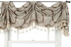 Croscill Home Confessions 110-Inch by 17-Inch Prima Valance, Mink