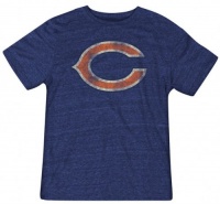 NFL Chicago Bears Bigger Better Logo Tri Blend Tee Men's