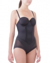 Flexees Women's Easy Up Firm Control Strapless Body Briefer