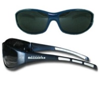 Seattle Seahawks Sunglasses Plastic Screen Printed Team Logo Rubber Team Colored Accents