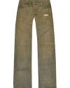 Double RL RRL by Ralph Lauren Men Straight Leg Distressed Jeans - Made in USA (28 x 30, Washed denim)