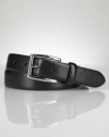 Polo Ralph Lauren Mens Black Leather Dress Belt 42