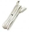 Coleman Cable 09415 White Cube Tap, 20-Ft Extension Cord