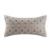 Echo Odyssey Oblong Decorative Pillow, Stone