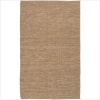 Surya COT-1931 Continental Natural 8-Feet Square Area Rug