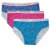 Calvin Klein Girls Turquoise and Hot Pink Bikini 3 Pack for girls (4/5)