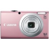 Canon PowerShot A2400 IS 16.0 MP Digital Camera with 5x Optical Image Stabilized Zoom 28mm Wide-Angle Lens with 720p Full HD Video Recording and 2.7-Inch Touch Panel LCD (Pink)