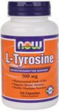 NOW Foods L-Tyrosine 500mg (120cap)