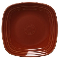 Fiesta 10-3/4-Inch Square Dinner Plate, Paprika