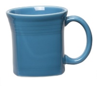 Fiesta 13-Ounce Square Mug, Peacock