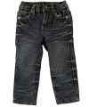 Sean John Smooth Moves Jeans (Sizes 12M - 24M) - rust, 12 months