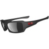 OAKLEY Polarized Fives Squared Sunglasses, Ducati Special Edition. Matte Black Frame with Polarized Black Iridium Lenses. 24-191